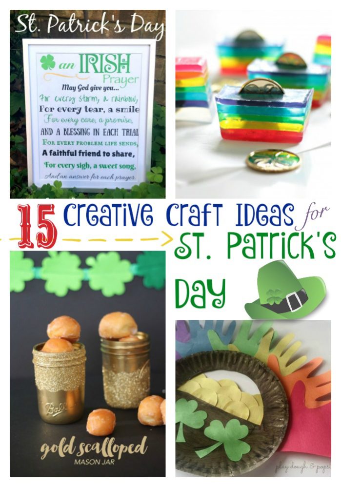 Round up of St Patricks Day Crafts