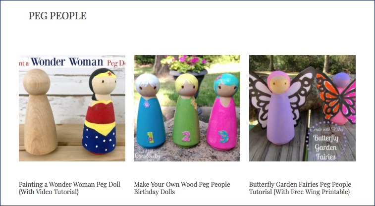 for more peg people tutorials click here