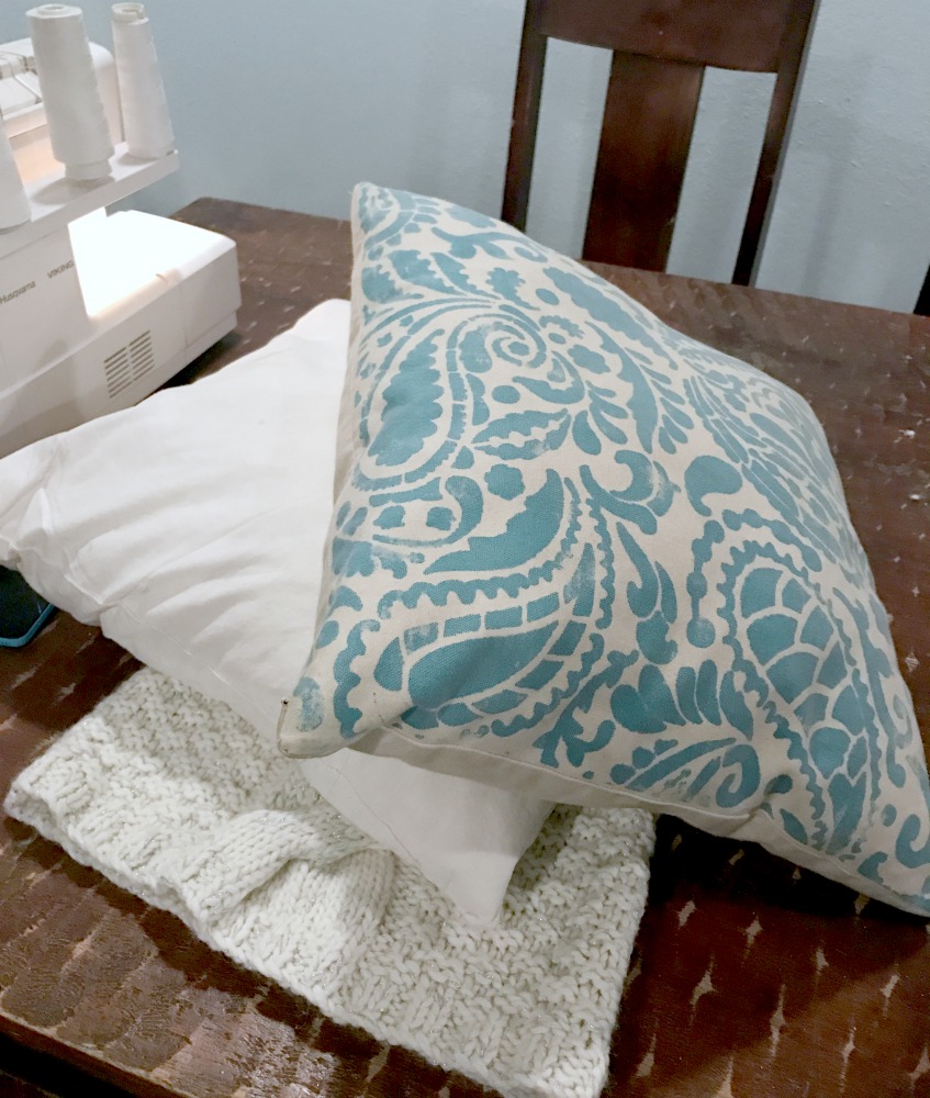 throw pillows