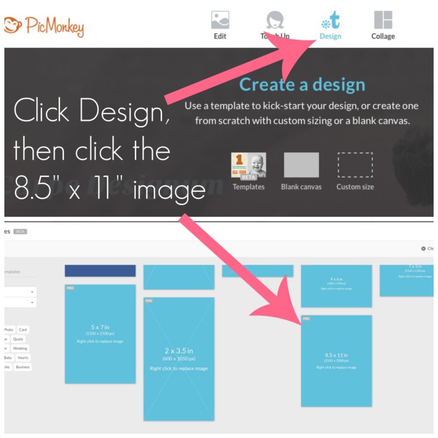 PicMonkey design tutorial image