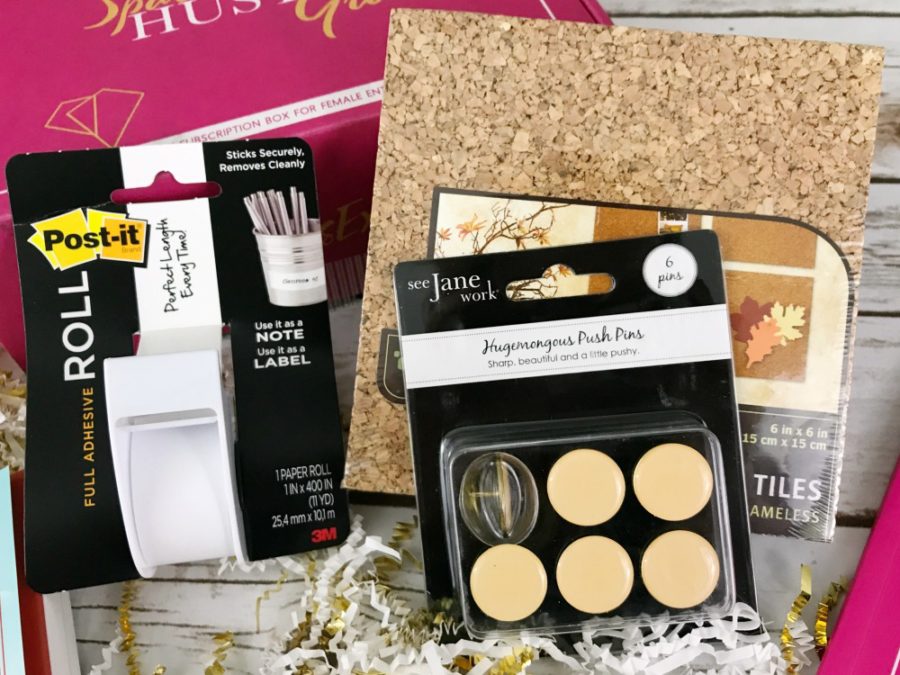 Subscription boxes items Sparkle Hustle Grow June