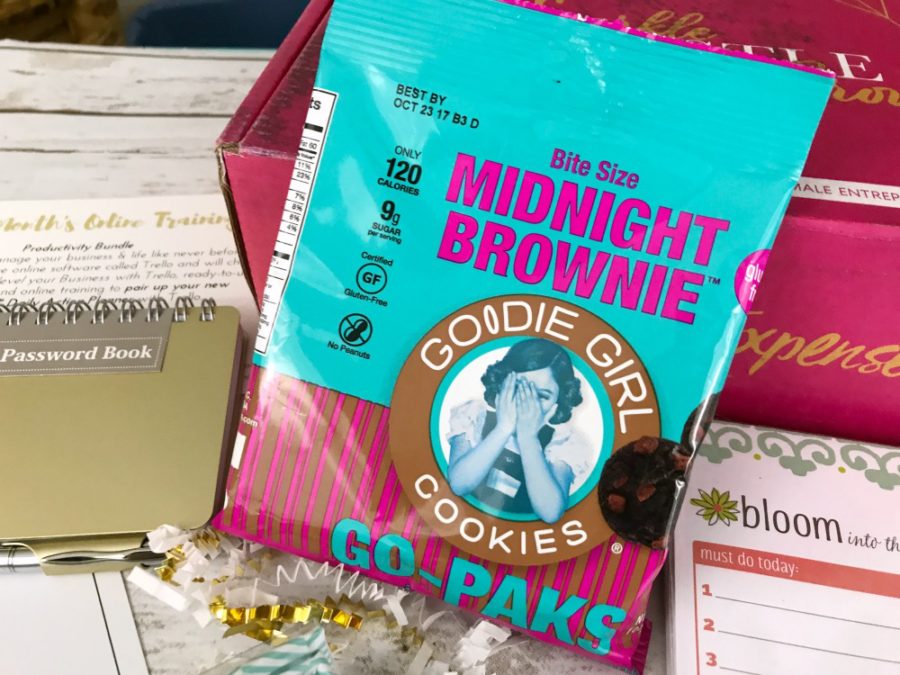 Subscription boxes items Sparkle Hustle Grow May