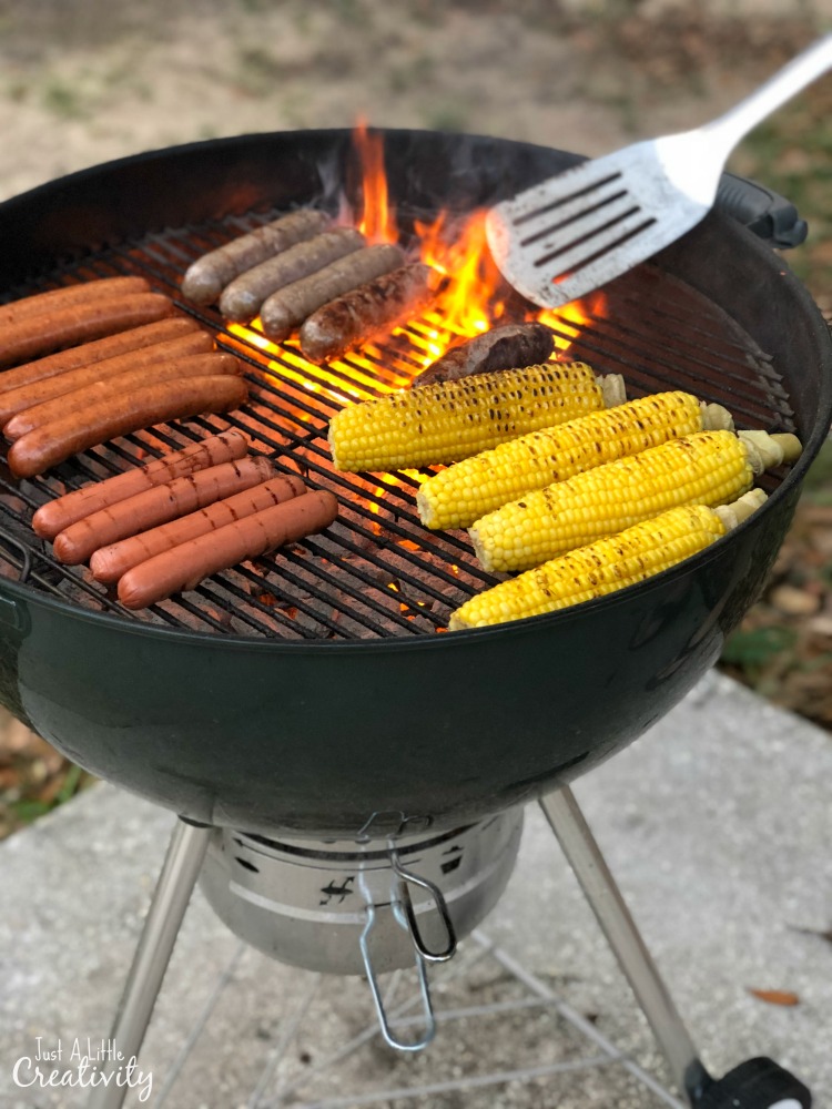 grilled sweet corn