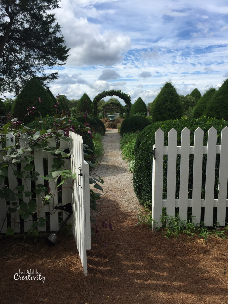 Gardens at Carnton Plantation House Franklin TN | Setting of the novel With This Pledge by Tamera Alexander