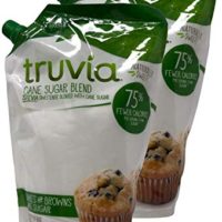 Truvia Sweetener Baking Blend, Now Called "Cane Sugar Blend" 2 Pack, 1.5 LBS each